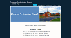 Desktop Screenshot of ebenezerpres.com